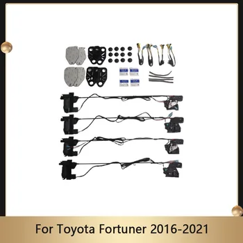Переоборудование автомобиля Автоматическая электрическая всасывающая дверь Мягкое закрывание двери Обновление конструкции системы 8.0 для Toyota Fortuner 2016-2021