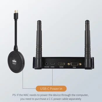 2,4 ГГц 5 ГГц hdmi-совместимый беспроводной передатчик и приемник HD адаптер аудио-видео отправитель расширитель 1080P 3D до 100 метров 65