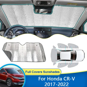 Для Honda CR-V CRV CR V 2017 2018 2019 2020 2021 2022 Автомобильные Солнцезащитные Козырьки На Лобовое Стекло, Солнцезащитный Козырек, Аксессуары Для Защиты от Ультрафиолета