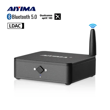 AIYIMA Audio B1 QCC5125 Bluetooth Аудиоприемник ES9018K2M с декодированием без потерь LDAC HD Type -C Оптический Коаксиальный выход RCA DC5V