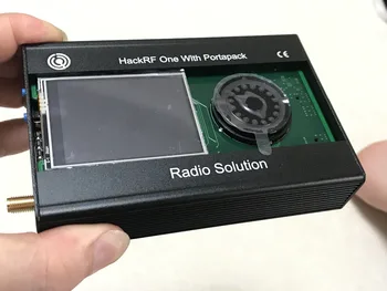 Последняя версия PORTAPACK Для программируемого радио HACKRF ONE SDR + Металлический корпус + 0.5ppm TXCO + Сенсорный ЖК-дисплей