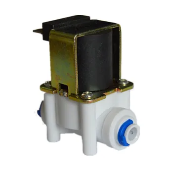 магнитный клапан электромагнитный клапан клапан для очистки воды 12 В постоянного тока 24 В постоянного тока N/C ID6.35 мм быстрое подключение 1/4 