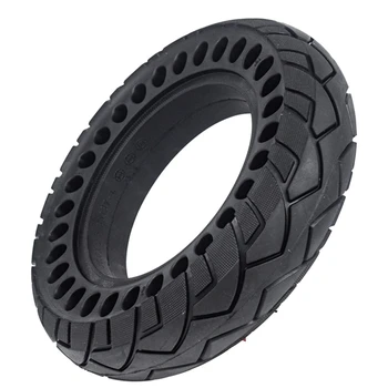 Черная шина для скутера 10X2,50, сплошная шина 60/70-6,5, Резиновая шина Для Ninebot Max G30, Аксессуары для скутеров