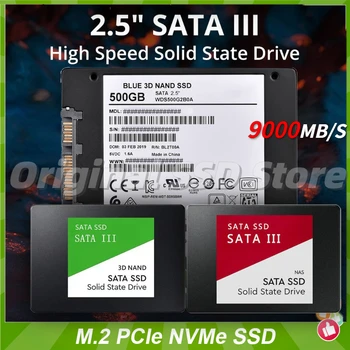 SATA III SSD 4 ТБ 2 ТБ Жесткий диск Sata3 2,5 Дюймовый Ssd Жесткий диск 1 ТБ Внутренние Твердотельные накопители для Портативных Компьютеров Notebook PS4 PS5