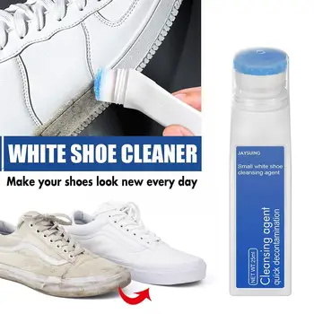 2023 Средство для чистки белой обуви, Отбеливающее Средство для чистки обуви, Щетка для обуви, Кроссовки, Чистка обуви с помощью клейкой ленты для чистки T X7O9