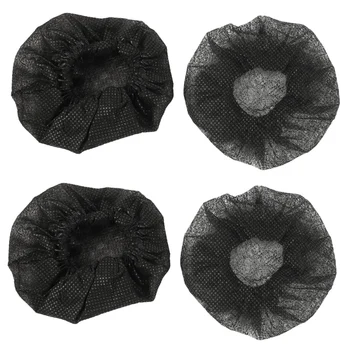 400 шт Черных одноразовых чехлов для микрофонов Караоке, защита от брызг, пылезащитные Аксессуары