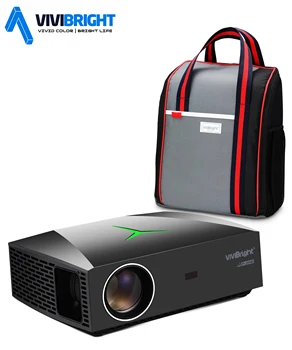 видеопроектор f40 Full hd 4K ready Интеллектуальный домашний кинотеатр светодиодный проектор в натуральную величину