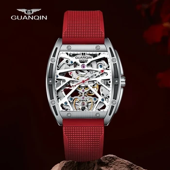 Мужские часы GUANQIN 2021, Лучший бренд Класса Люкс, Мужские механические Наручные часы, Автоматические часы Для мужчин, Водонепроницаемые часы Montre Homme