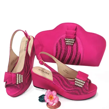 Лето 2023, Новая Зеленая Женская сумка через плечо в Нигерийском стиле, Африканская женская обувь для свадебной вечеринки Или обувь и сумки для пригородных поездок