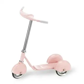 Винтажный скутер - Розовая мужская водолазка