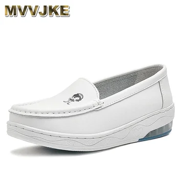 MVVJKE, Женская вулканизированная обувь, Обувь на платформе, Обувь для медсестры, Готические легкие женские модные кроссовки, Роскошные кроссовки для медсестры