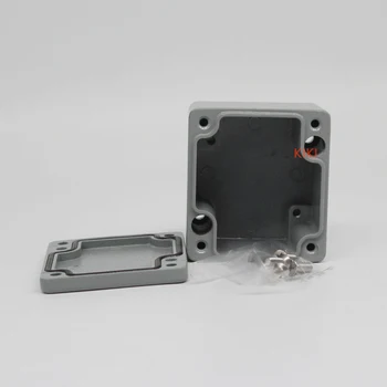 Маленькая водонепроницаемая и пылезащитная Алюминиевая коробка IP67/Распределительная коробка/Корпус управления 64* 58* 35 мм FA1