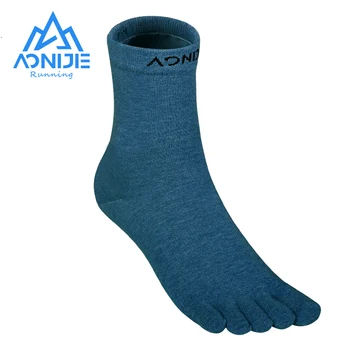 Носки для ног AONIJIE 2021, оригинальный дышащий дезодорант Weight Crew CoolMax, Женский дезодорант для йоги, баскетбольные рождественские носки для фитнеса