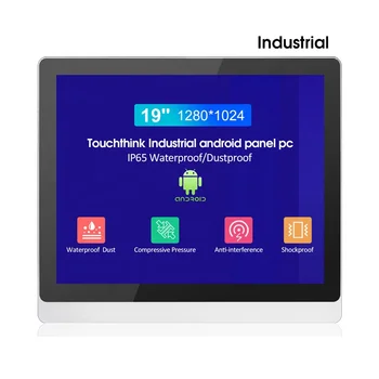 Touchthink 19 Дюймов 1280 * 1024, ОС Android, емкостный сенсорный промышленный ПК 