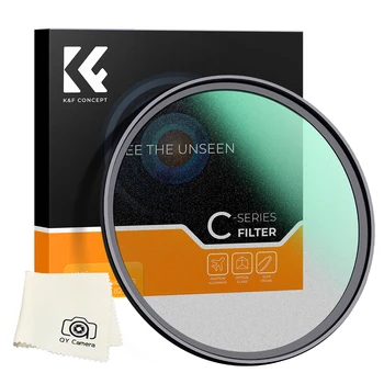 Диффузионный фильтр объектива K & F Concept 62 мм 1/8 Черный Pro Mist С Просветляющим Покрытием FUJIFILM XF 23 мм Серии f/1.4 C