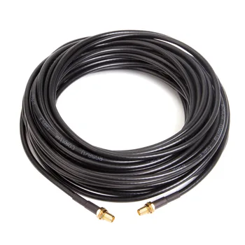 Удлинительный кабель SMA female-SMA female длиной 5 м для коаксиальной сетевой карты Wi-Fi, антенны маршрутизатора, антенны WIFI, радиочастотного разъема RG174
