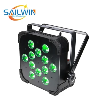 Дешевый Сценический светильник Panta 12*15w RGBAW Wireless DMX LED Par Lightt-12 *15W RGBAW V12 WIFI DMX LED Par Light, ADJ Light