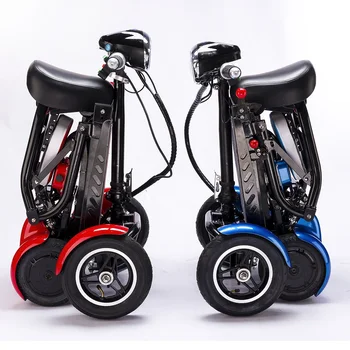 2022 Популярные мобильные скутеры Amazon Электрический 4-колесный складной электрический мобильный скутер