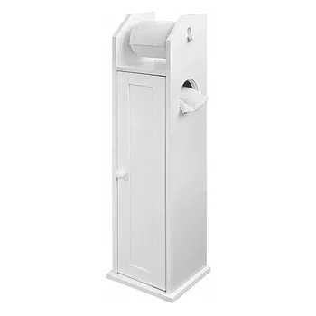 Шкафчик для хранения туалетной бумаги в современном стиле в ванной комнате