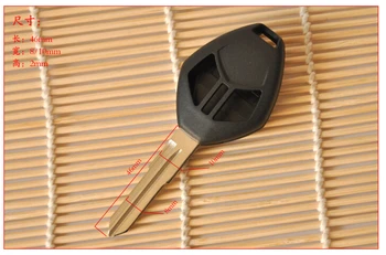 2 Кнопки Замена дистанционного ключа Чехол для Mitsubishi Eclipse Fob key Cover 5 шт./лот