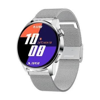 Новинка Для мужчин HUAWEI Smart Watch, водонепроницаемый спортивный Фитнес-трекер, Погодный дисплей, Bluetooth-вызов, умные часы для Android IOS