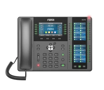 Fanvil Sip Телефон X5U Конференц-Голосовой Телефон с Цветным экраном Настольный Телефон fanvil x210i ip для видеозвонка fanvil x1sp