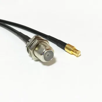 Новый Переключатель F Female Jack MCX Штекер с прямым кабелем RG174 Оптом 20 см 8 