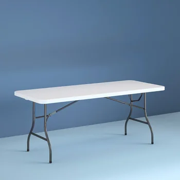 Раскладной столик на 8 футов, белый