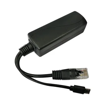 Разветвитель POE Micro-USB 48V-5V2A/3A Источник питания Mini USB Национального стандарта с зарядкой для смартфона