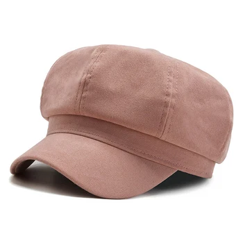 Fashion Hat Multipurpose Leisure Beret Portable Personalized  Octagonal Cap for Women Girls шапка мужская кепка мужская