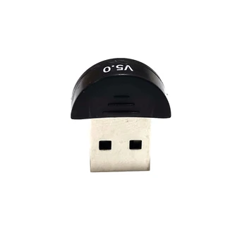 BT 5,0 Мини Беспроводной USB BT адаптер Музыкальный Аудиоприемник Передатчик для ПК Динамик Мышь Ноутбук USB 5,0