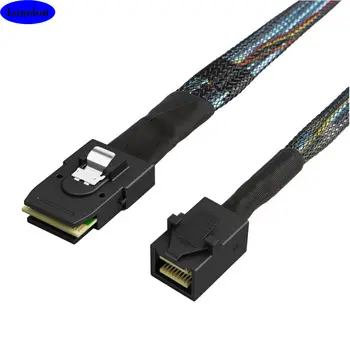 Высокоскоростной кабель для подключения сервера MINI SAS SFF-8087 к MINI SAS SFF-8643