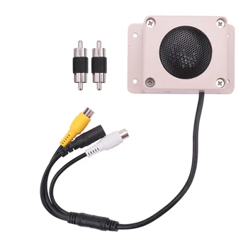 Микрофон-динамик для камеры безопасности, наружный Водонепроницаемый для IP-камеры, аудиозапись, двусторонний радиотелефон