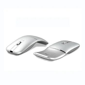 2023 Новая компьютерная беспроводная мышь Перезаряжаемая Bluetooth Бесшумная для путешествий Беспроводной Ноутбук Складной ультратонкий для планшета Mac