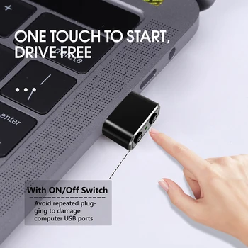 Мышь Jiggler Незаметный Автоматический Движитель USB Порт Шейкер Wiggler Для Ноутбука Не Дает Компьютеру Заснуть Имитирует Движение Мыши
