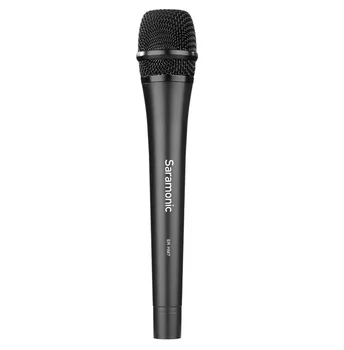 Saramonic SR-HM7 Вокальный Ручной динамический кардиоидный микрофон, профессиональный видеомикрофон для аудио интервью