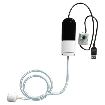 Аквариумные воздушные насосы с питанием от USB Насос для внутреннего и наружного использования USB 5V L21D
