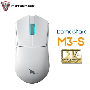 Motospeed Darmoshark M3s Mini 2 кГц Беспроводная Bluetooth Киберспортивная Игровая Мышь PAM3395 Оптический Сенсор 26K DPI Привод Для Портативных ПК