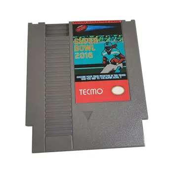 Tecmo Super Bowl 2016 - Картридж американской версии 8-Разрядной корзины для видеоигр Famicom Single Card для консоли NES Classic - Экономия заряда батареи