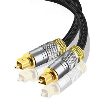 Цифровой Оптический Аудиокабель 1 м 3 м 5 м 10 м Toslink SPDIF Коаксиальный кабель для Усилителей Blu-ray Xbox 360 PS4 Soundbar Оптоволоконный кабель