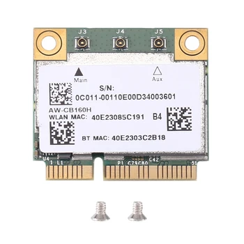 802.11AC 1300 Мбит/с WIFI беспроводной WIFI BT 4.0 Mini PCI-E карта для Azurewave BCM94360HMB WIFI карты