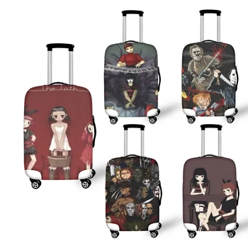 2023 Горячие Пылезащитные чехлы для багажа с принтом Клоуна Pennywise, Эластичные водонепроницаемые 18-32-дюймовые чехлы для чемодана, Аксессуары для путешествий